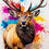 Thumbnail: Wanderer of the Painted Valley - Bull Elk