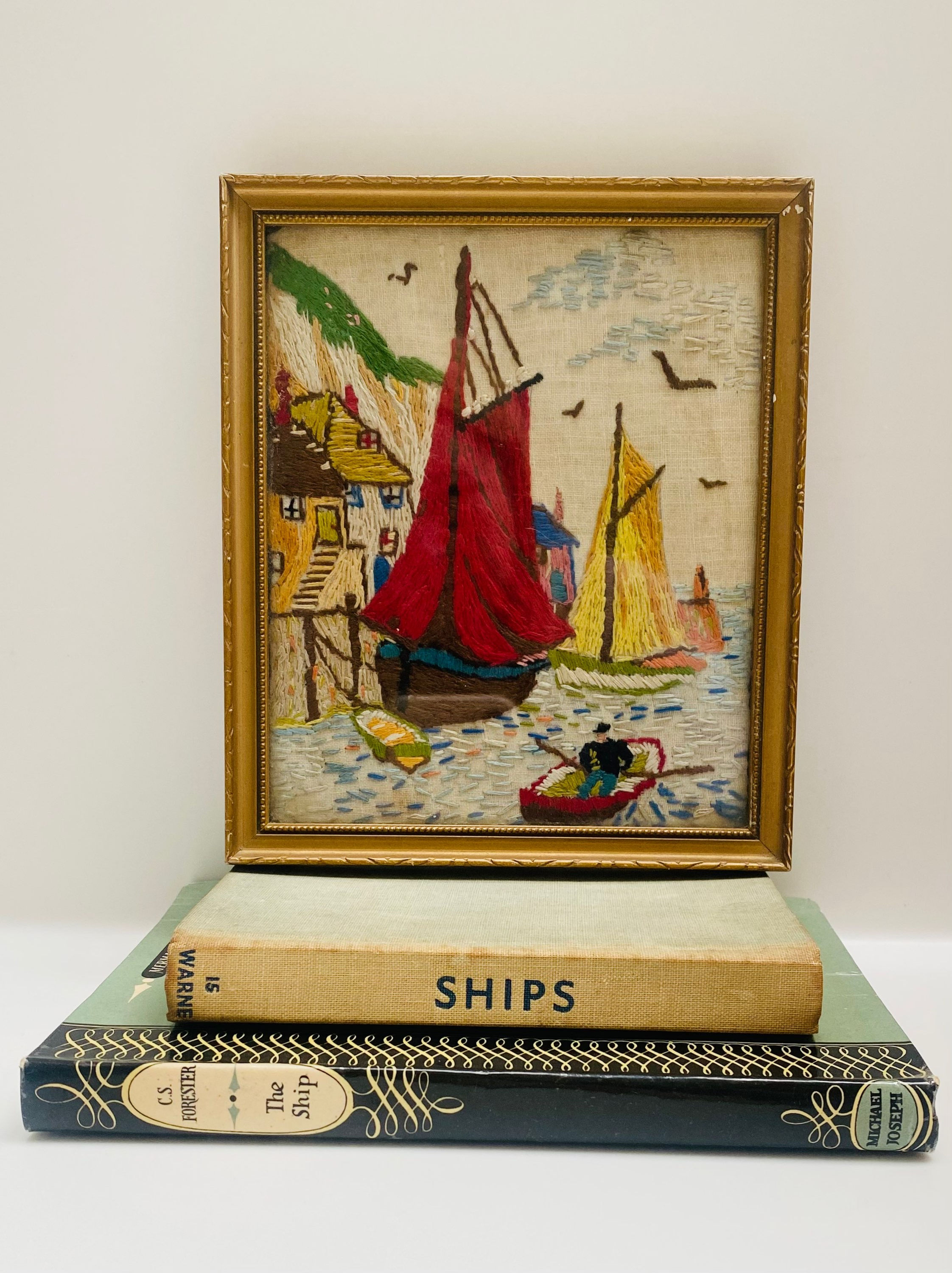 Framed Harbour Picture