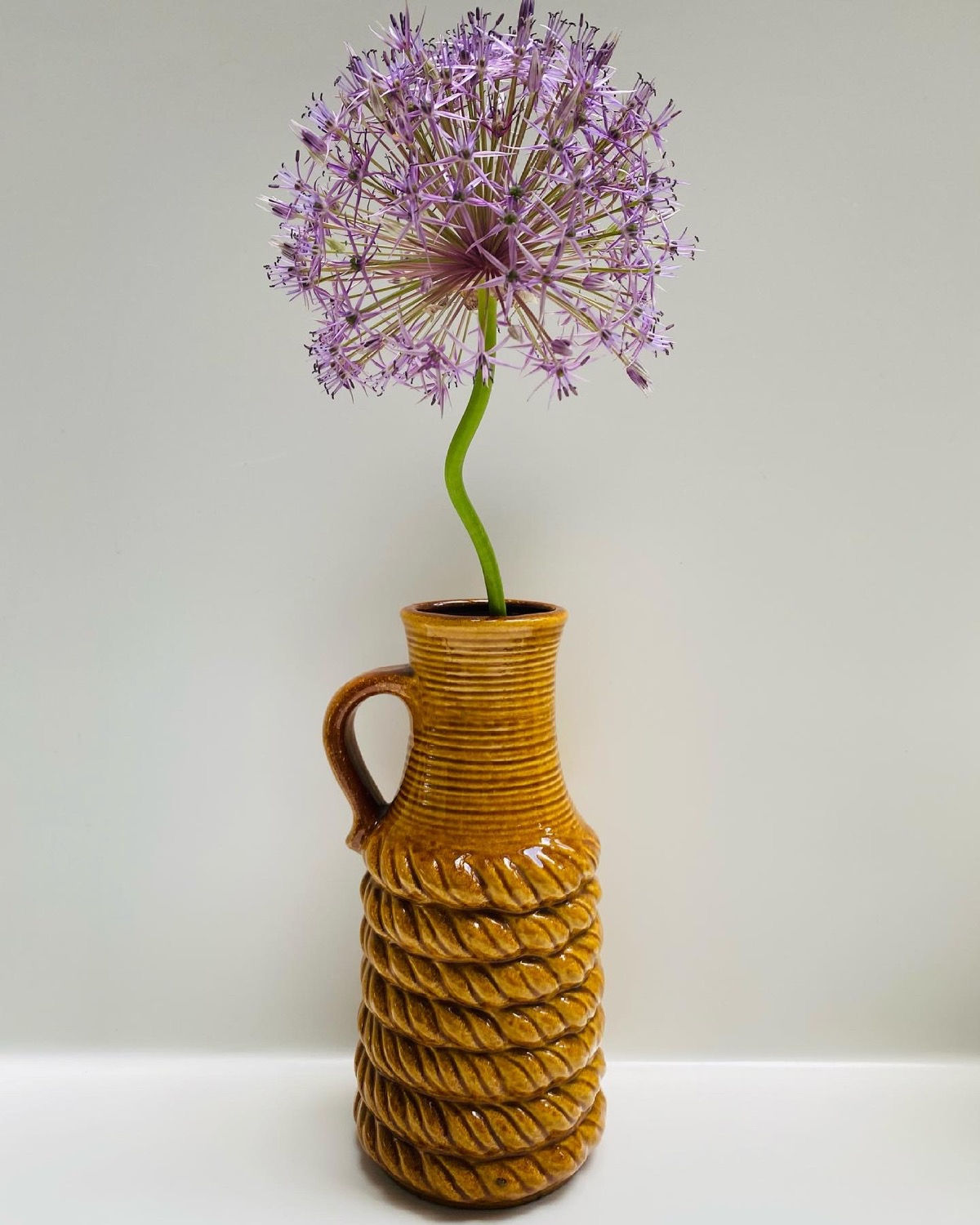 West German rope vase