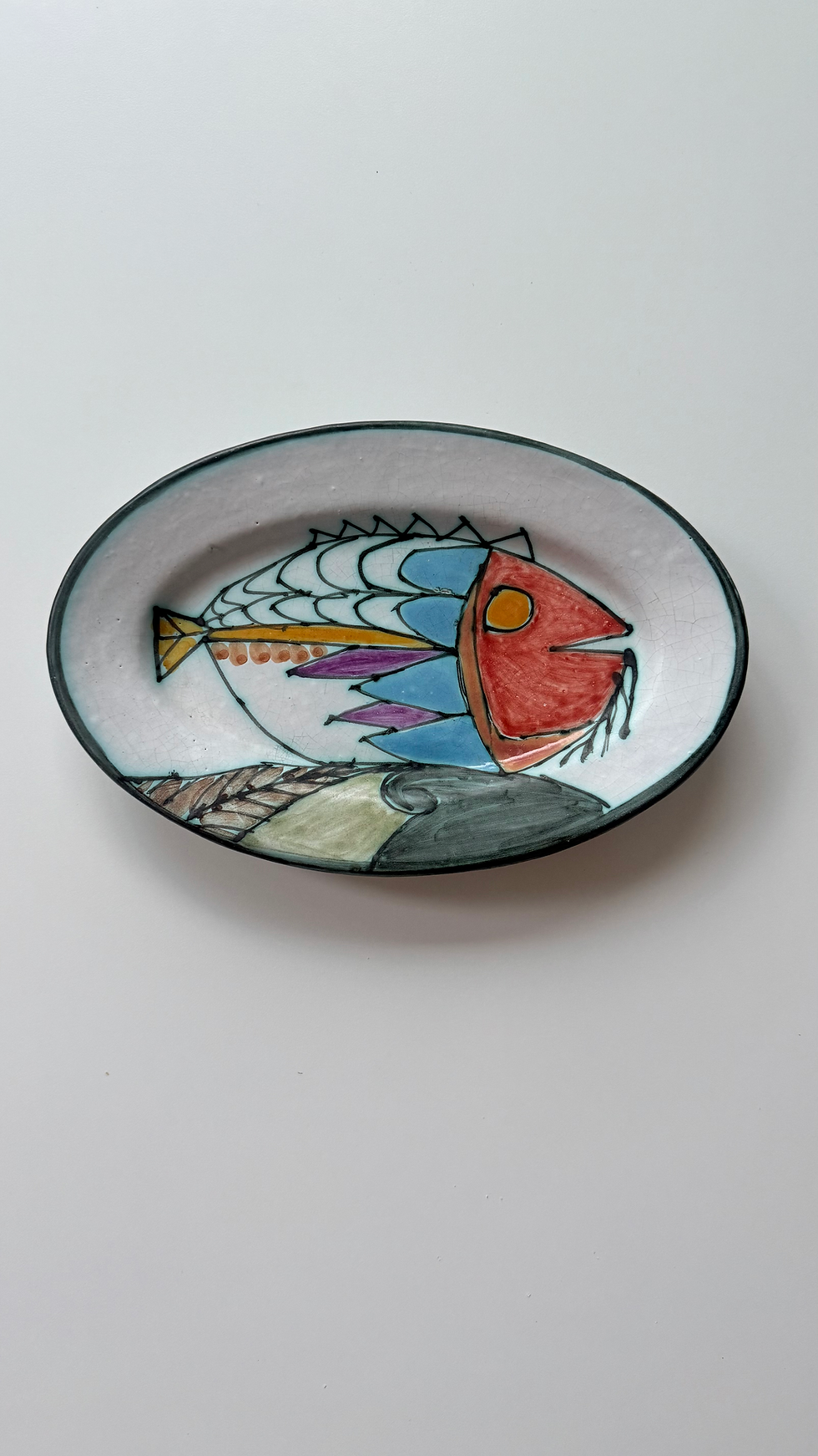 Thumbnail: Set of 3 Portuguese Fish Plates