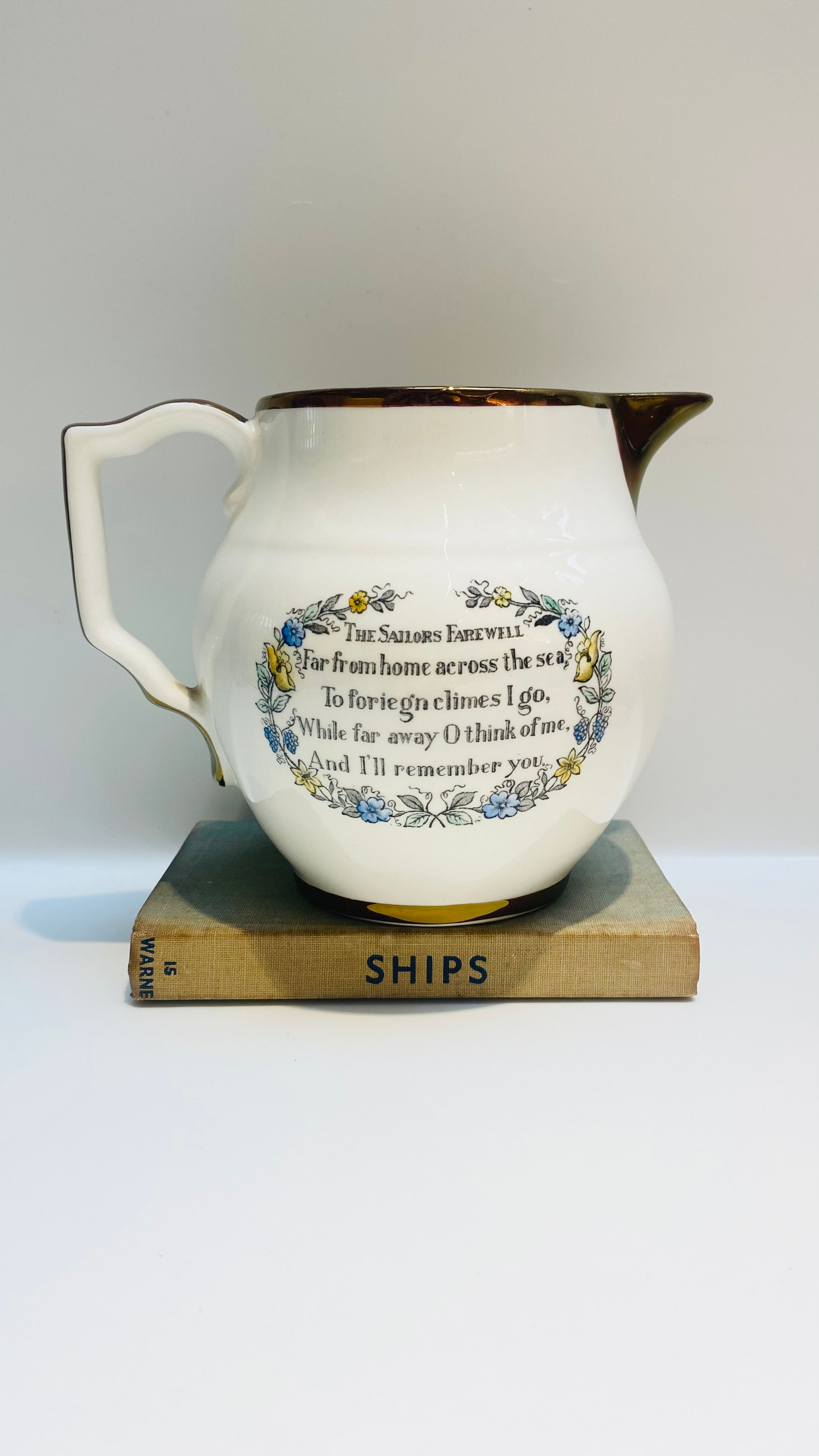 The Sailor’s Farewell vintage jug
