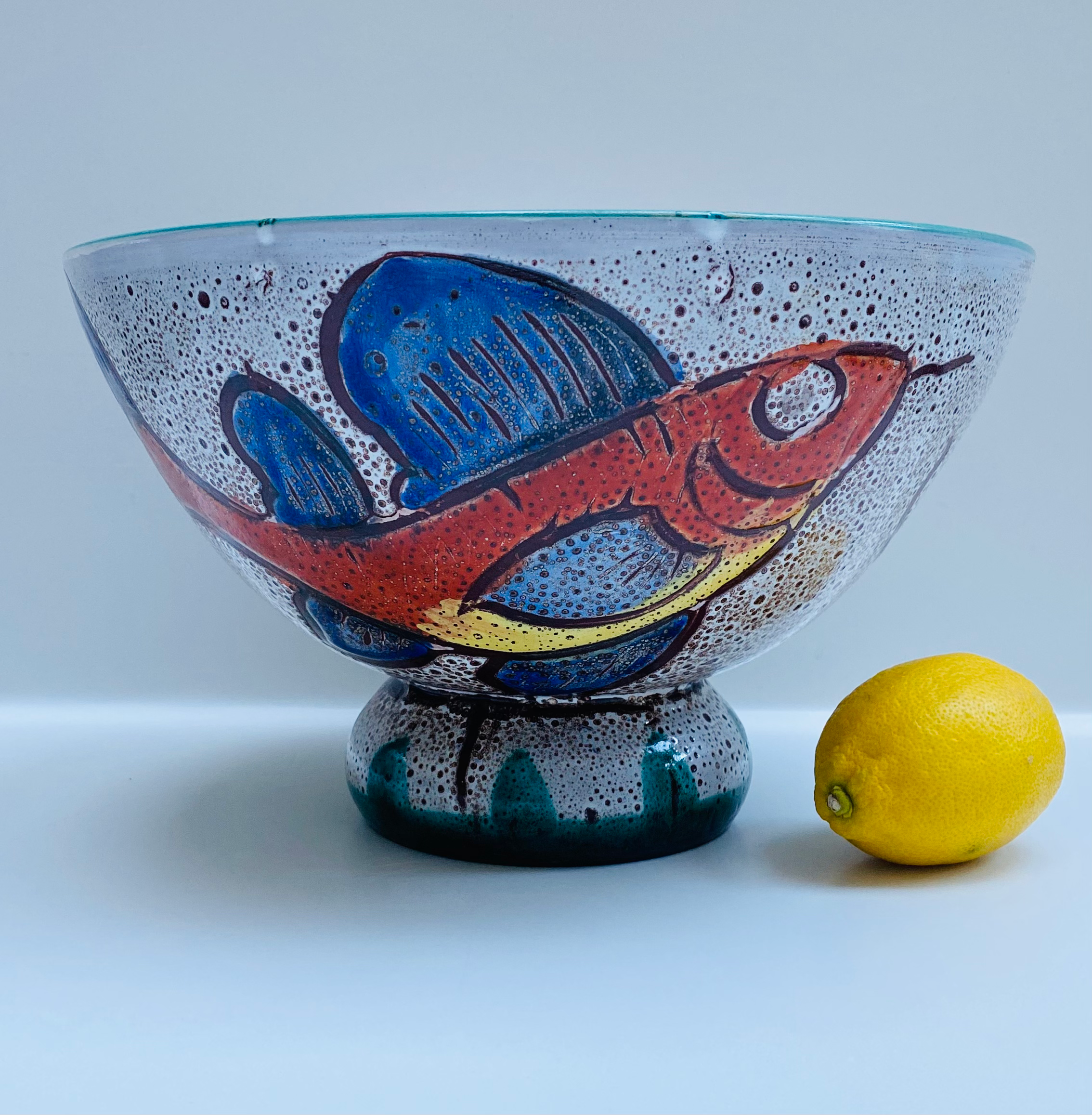 Vintage Large French Bowl