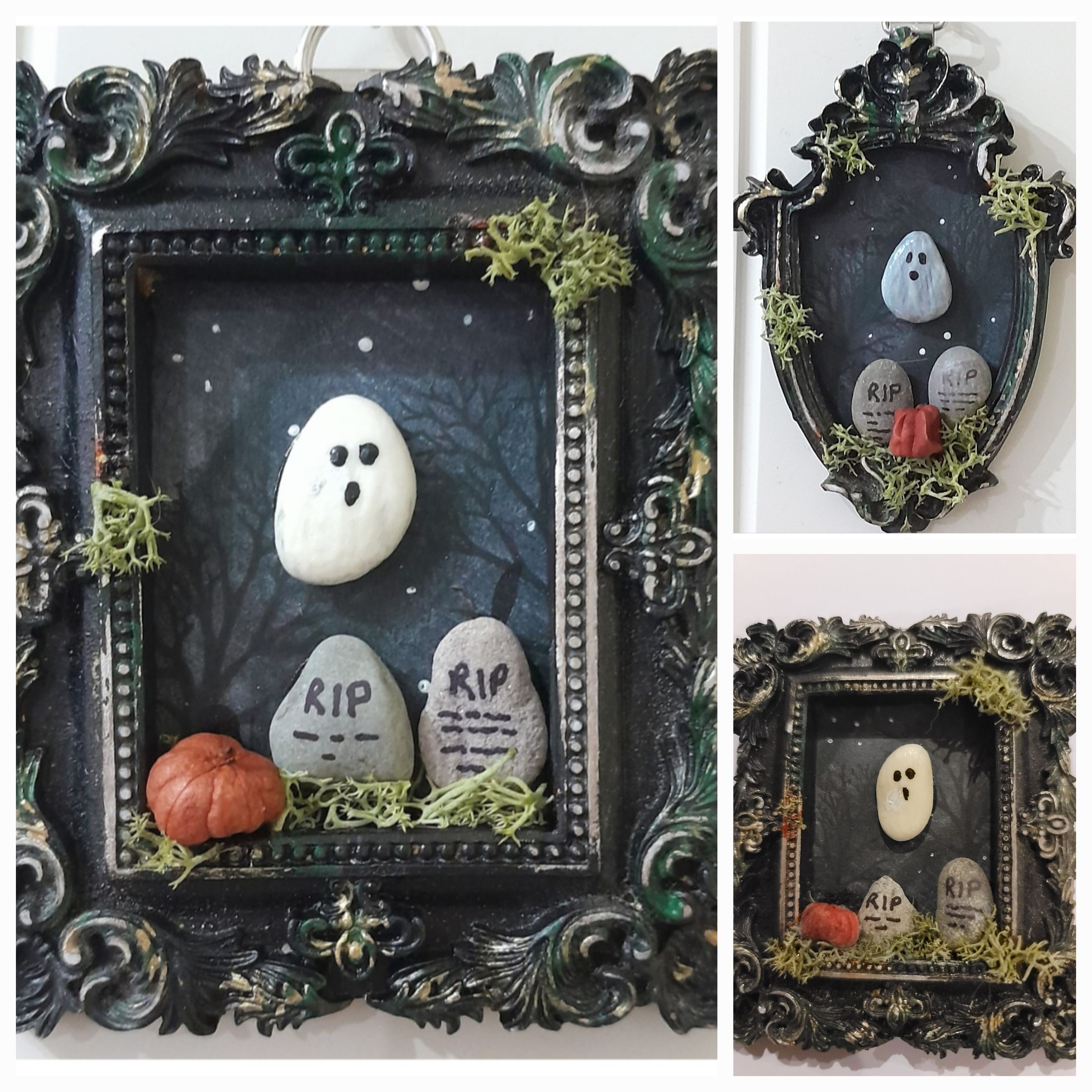 Halloween GLOW IN THE DARK frames