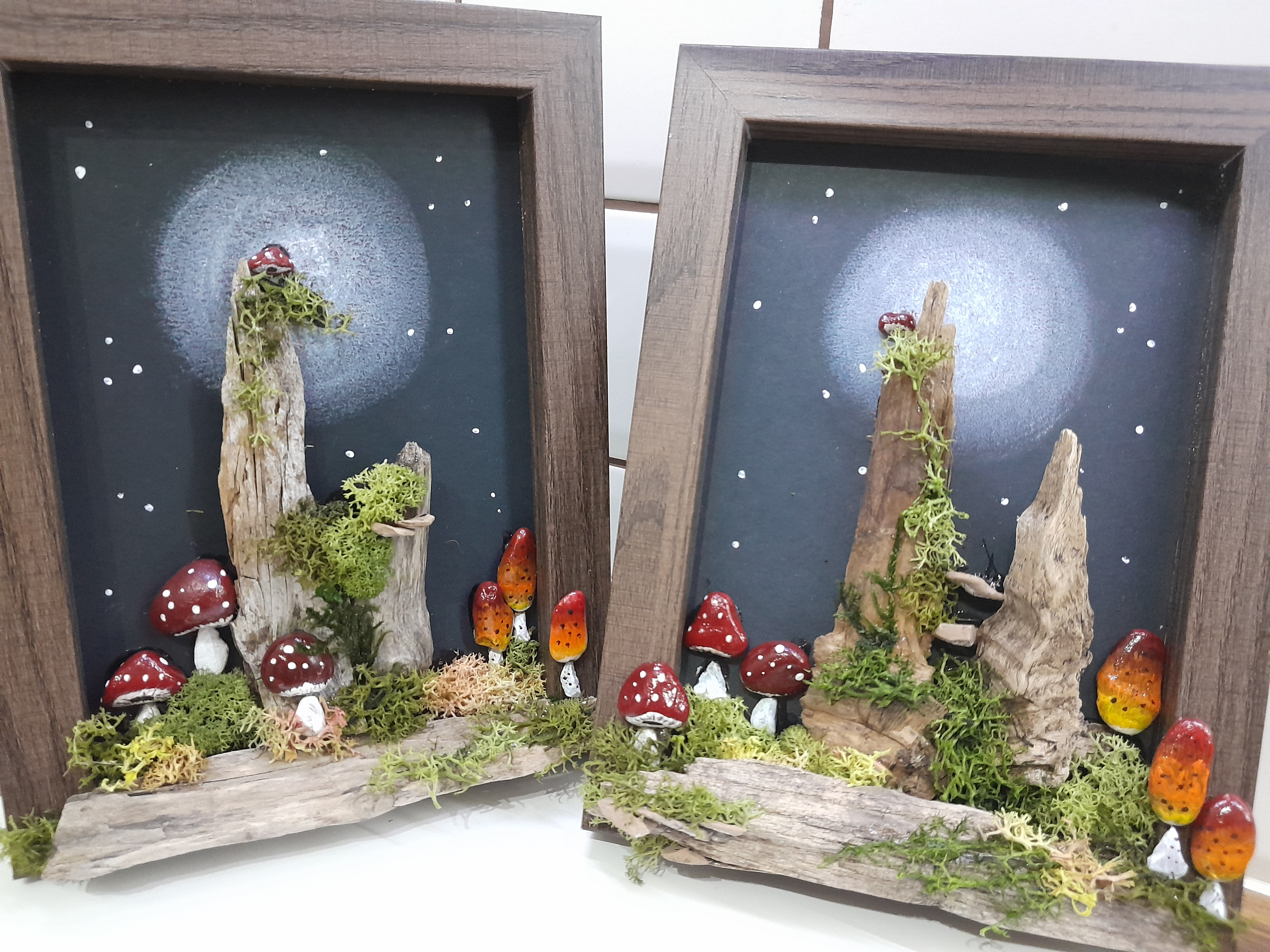 8x6 wood effect Toadstool Frame