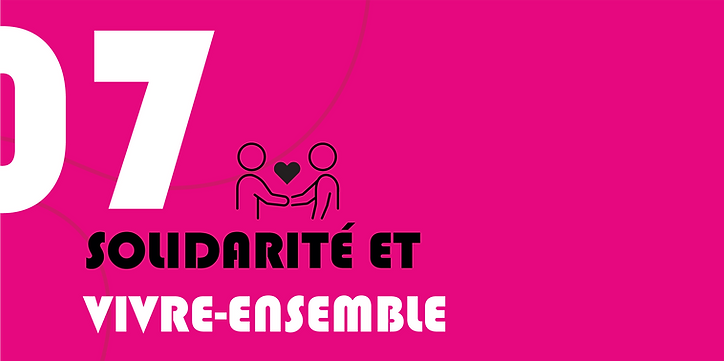 Axe solidarité et vivre ensemble