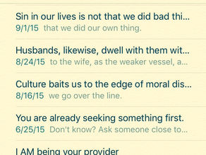 forgotten nuggets from the notes section