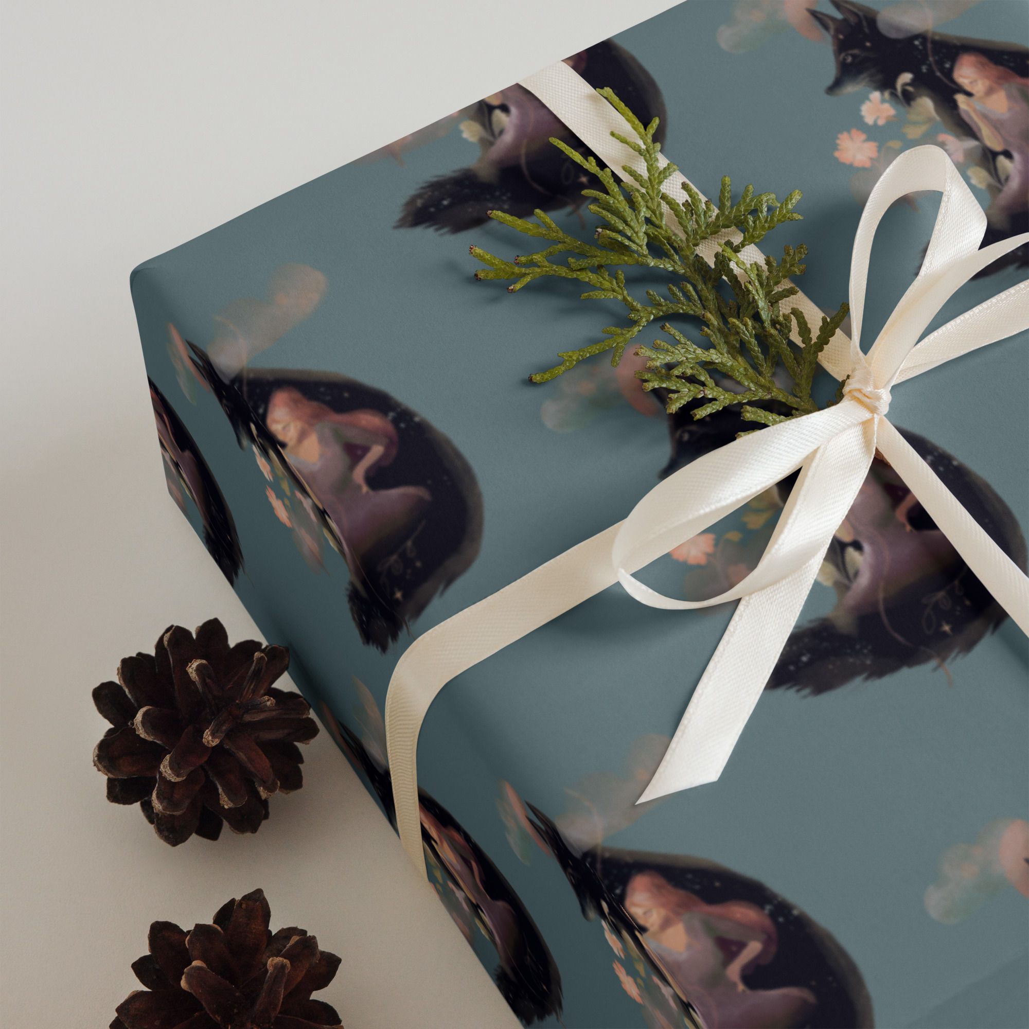 Soulgarden Geschenkpapier - Meerblau