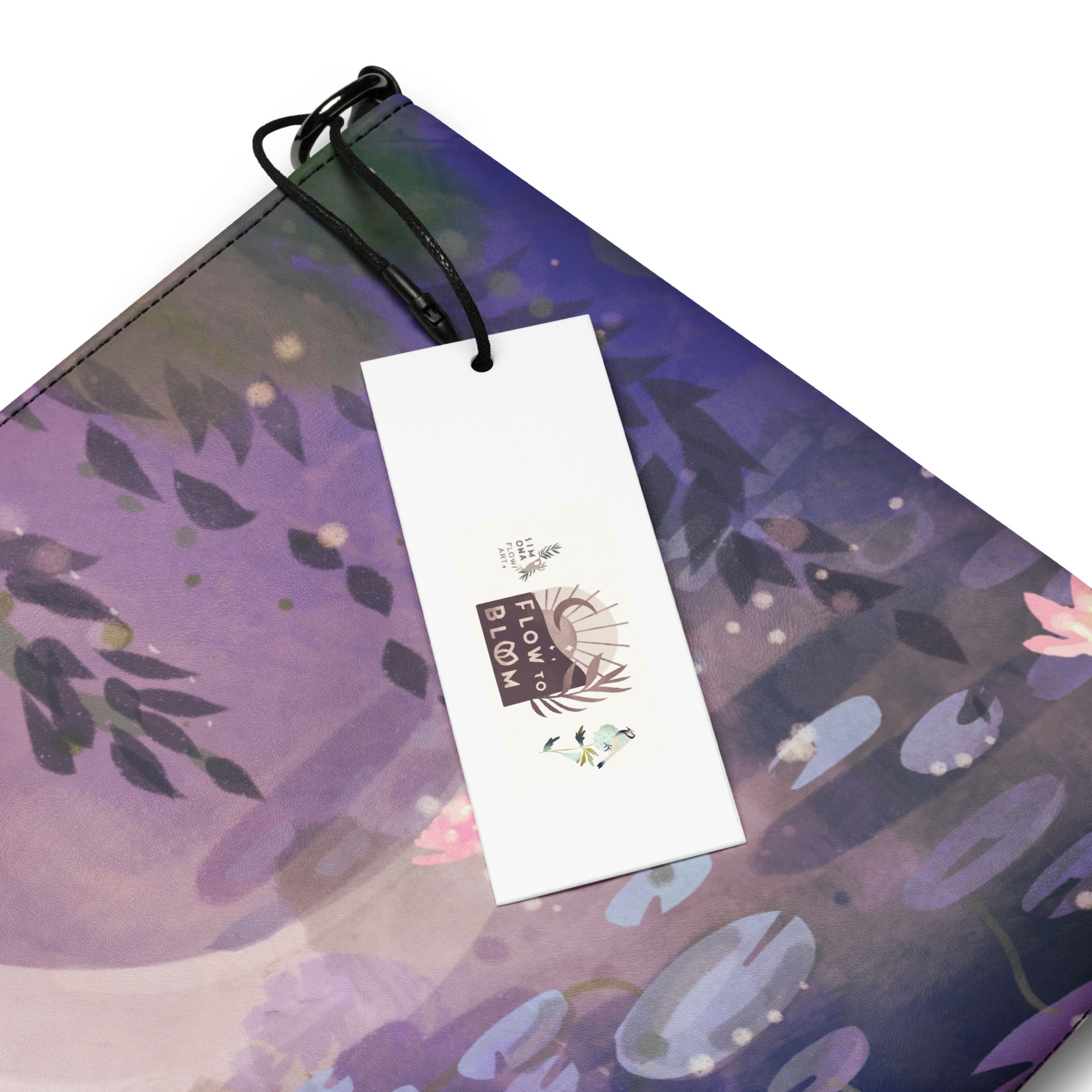 Simona Flow Art Bag - Seerose