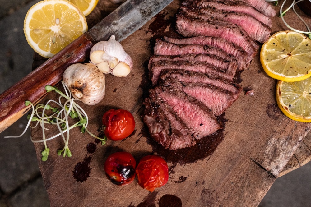 Arranged Food and Objects