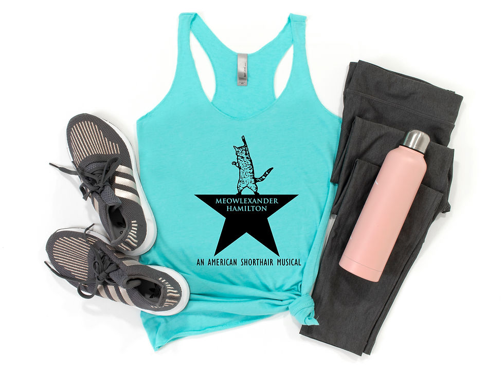 Thumbnail: Meowlexander Hamilton (Tee, Tank or Tote Bag)