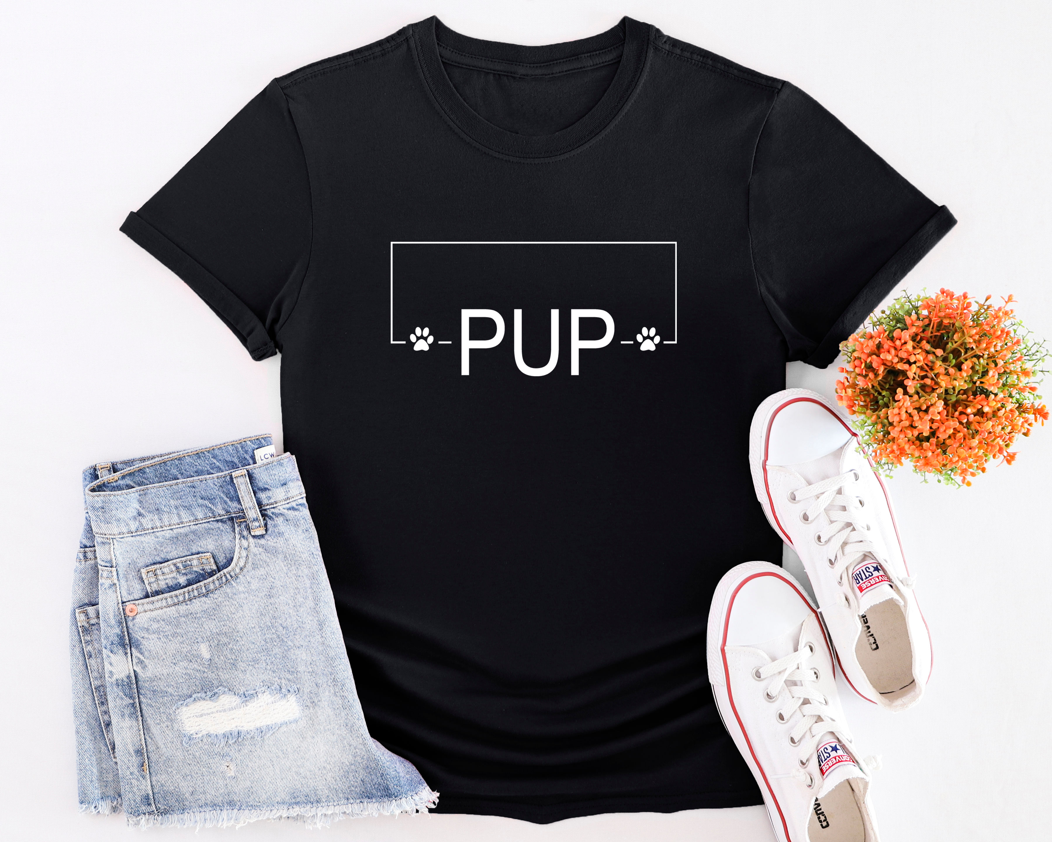 Pup - Black Tee 3XL - *SALE* Ready to Ship