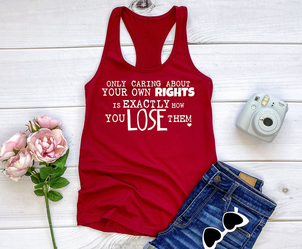Thumbnail: Only Caring About Your Own Rights Is Exactly How You Lose Them| Tee or Tank