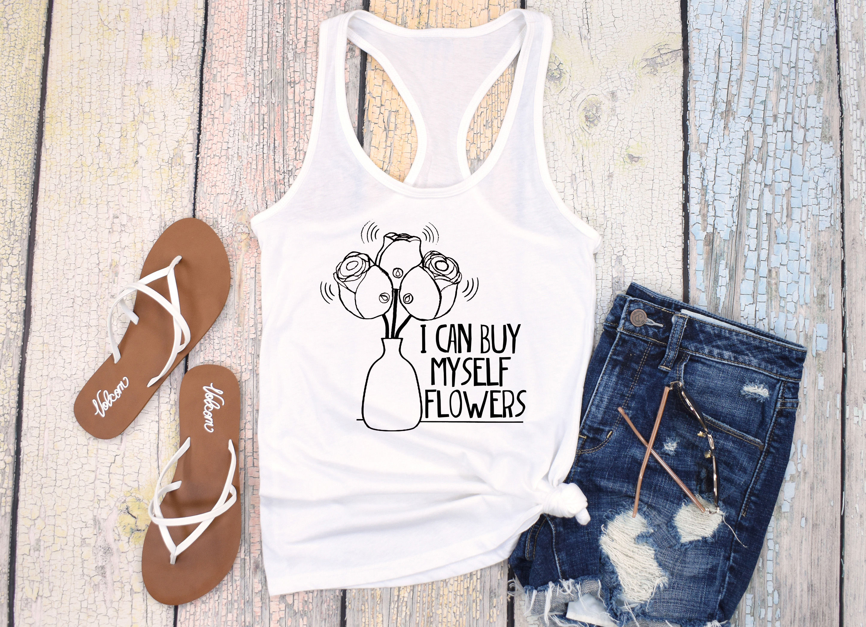 I Can Buy Myself Flowers | Tee or Tank