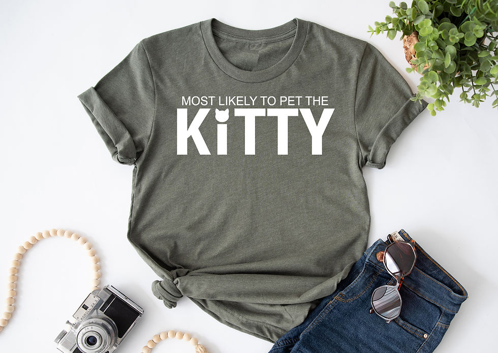 Thumbnail: Most Likely to Pet the Kitty | Tee or Tank