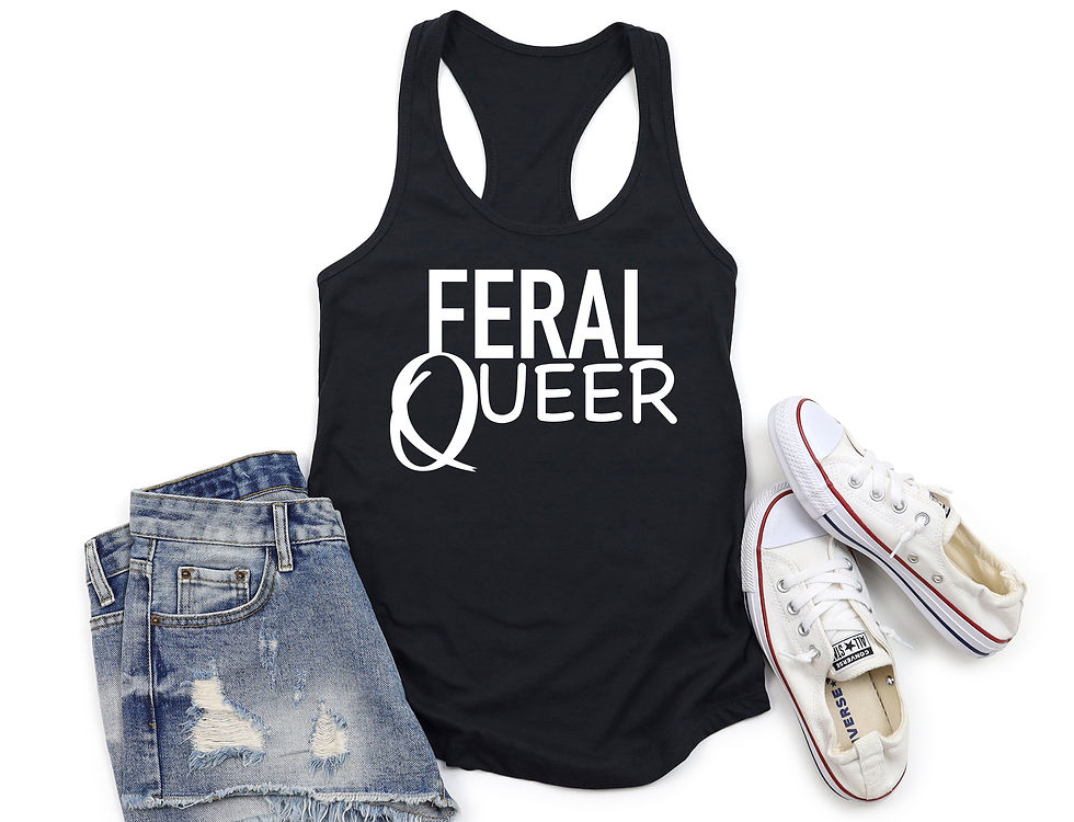 Thumbnail: Feral Queer | Tee or Tank