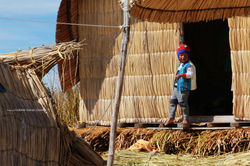 spiderman en el titicaca