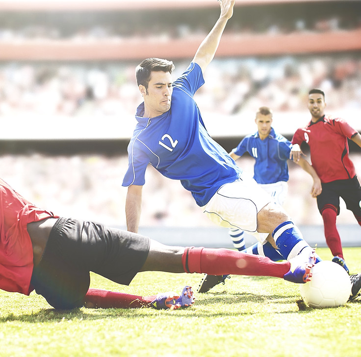 Soccer Match Action