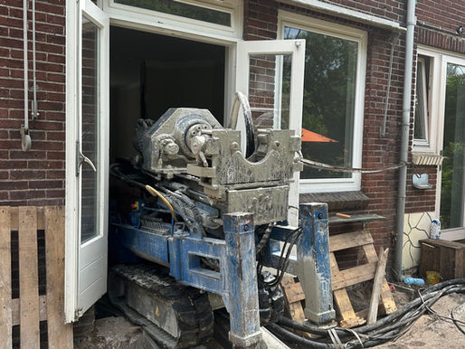 Funderingsherstel in Duivendrecht: 19 Schroefinjectiepalen Geboord tot 22 Meter Diep