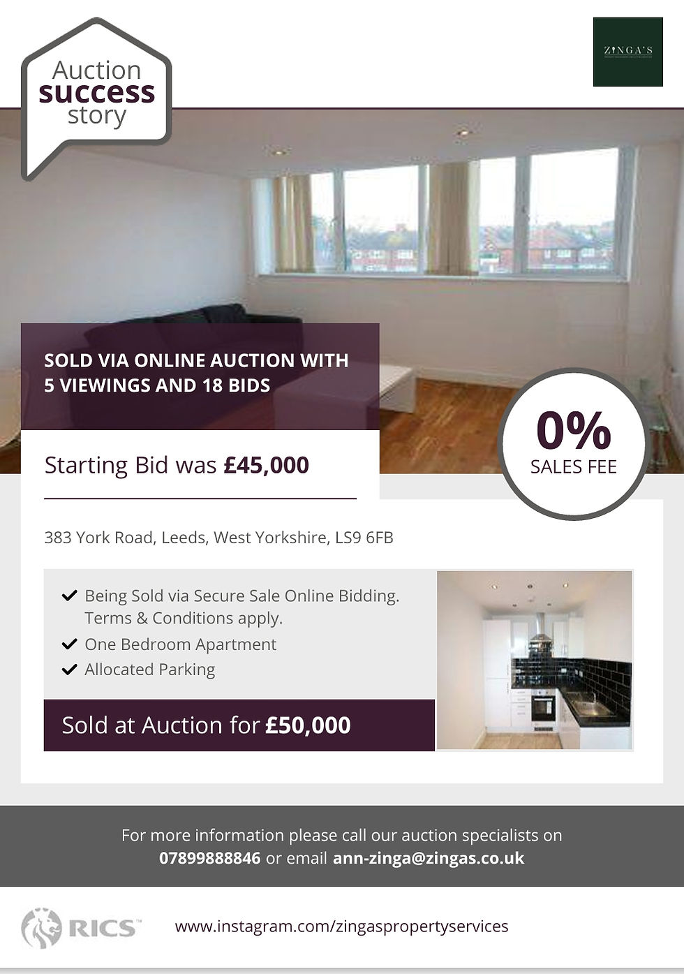 ZiNGA'S York Towers Auction Success