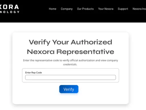 🔐 Verify Before You Trust: How to Check Official Nexora Representatives