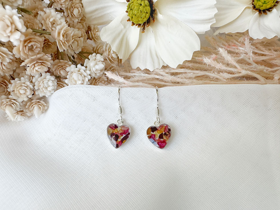 Thumbnail: Heart Dangle Earrings