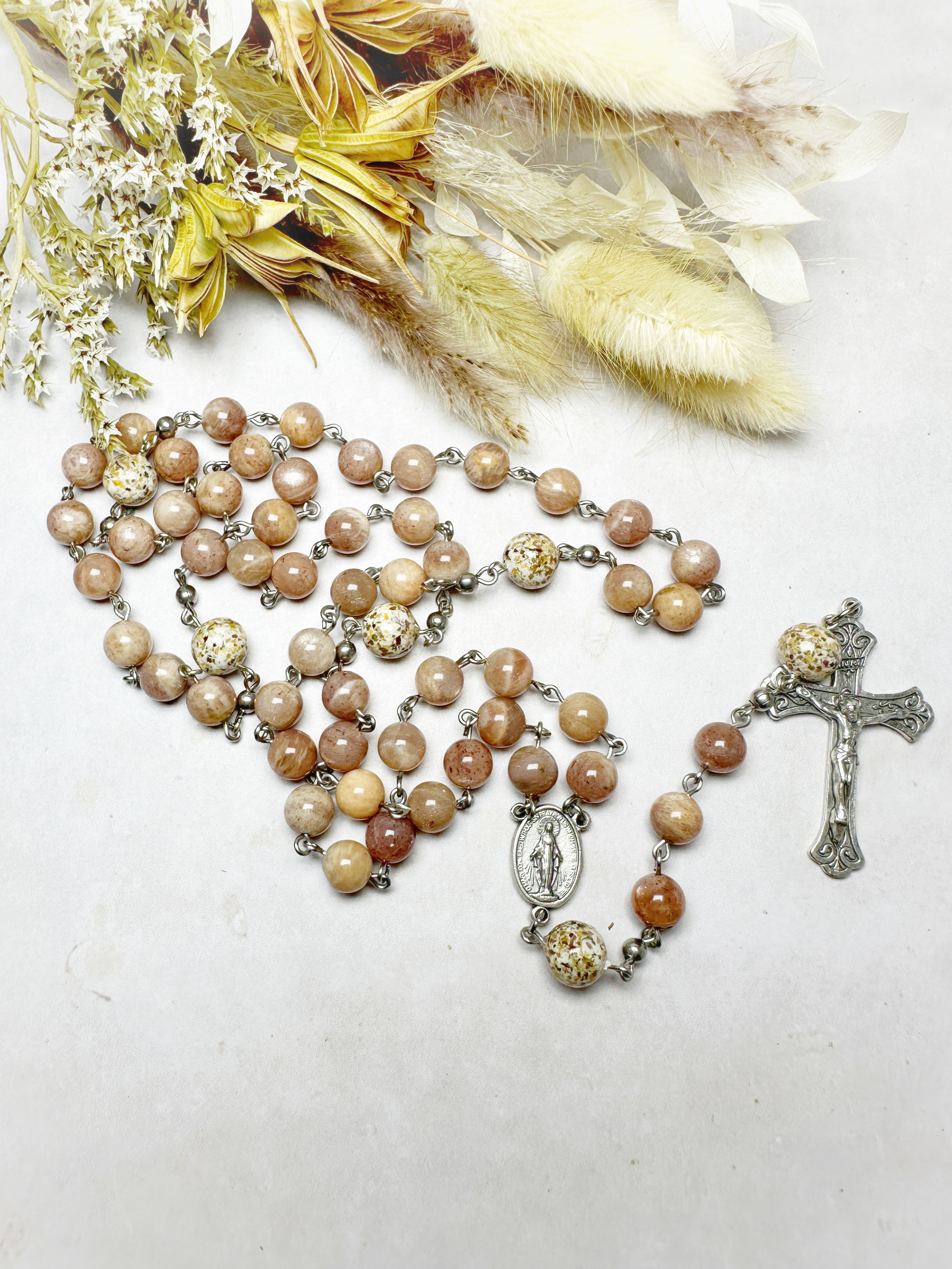 6 Bead Memorial Rosary