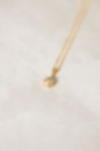 Thumbnail: Gold Ornate Circle Pendant