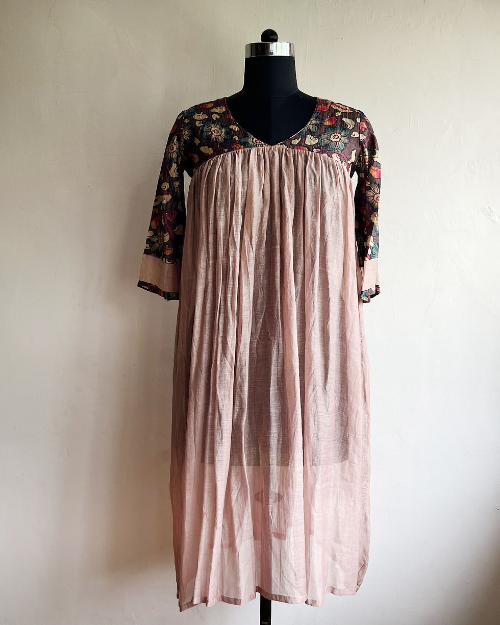 Noor Kalamkari Yoke Dress