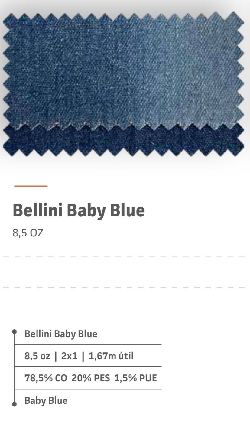 Miniatura: TECIDO BELLINI BABY BLUE