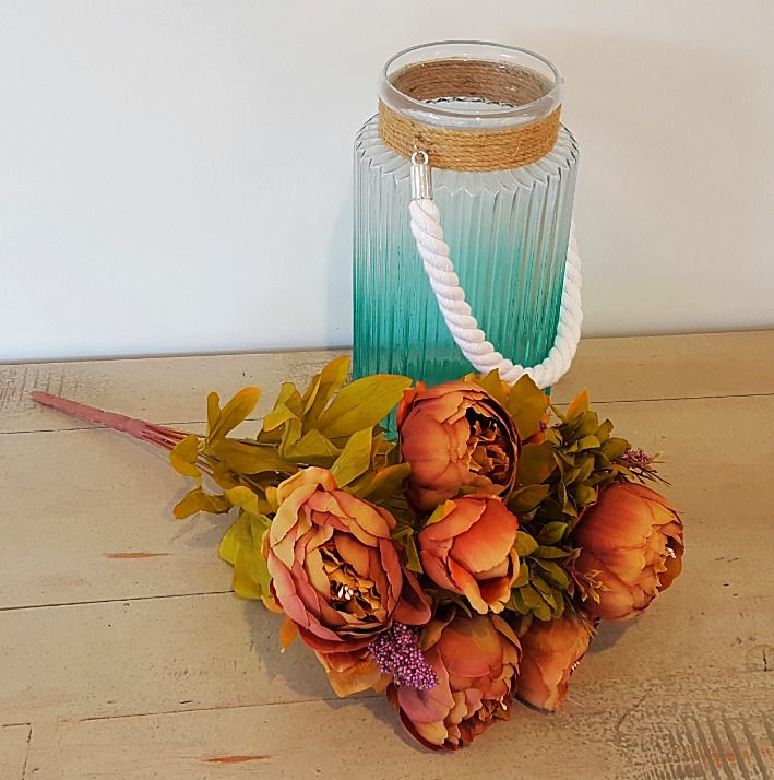 Thumbnail: Autumn Leaf Peony Bunch Brown F149