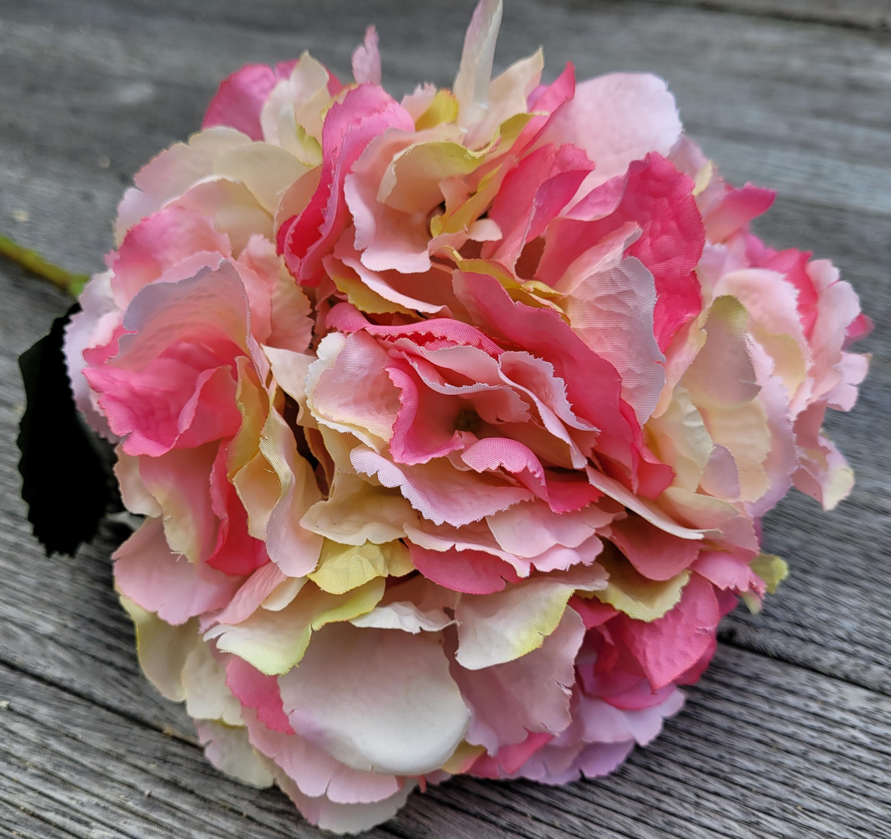 Hydrangea Large Rustic Soft Pink F235