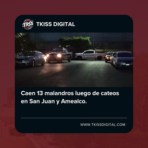 Caen 13 malandros luego de cateos en San Juan y Amealco.