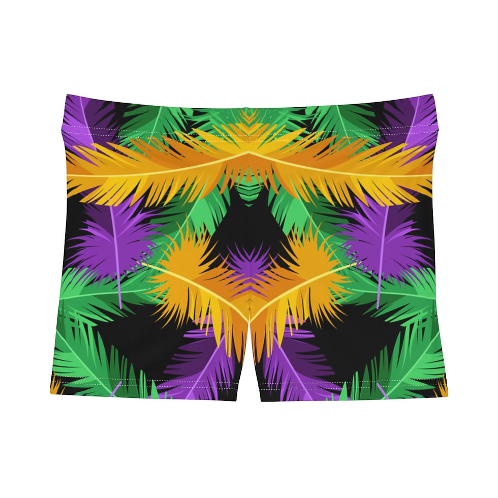 Thumbnail: Black Nola Women's Shorts (AOP)