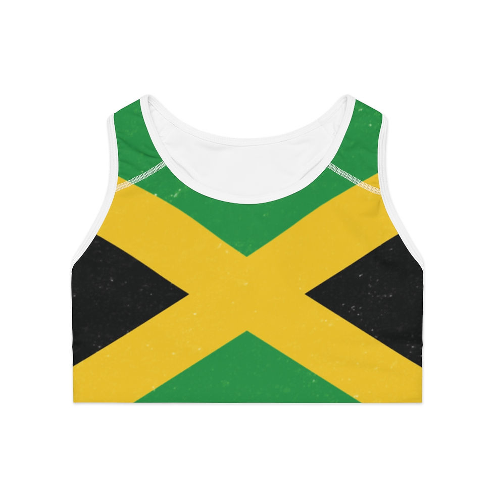 Thumbnail: Jamaica Sports Bra (AOP)