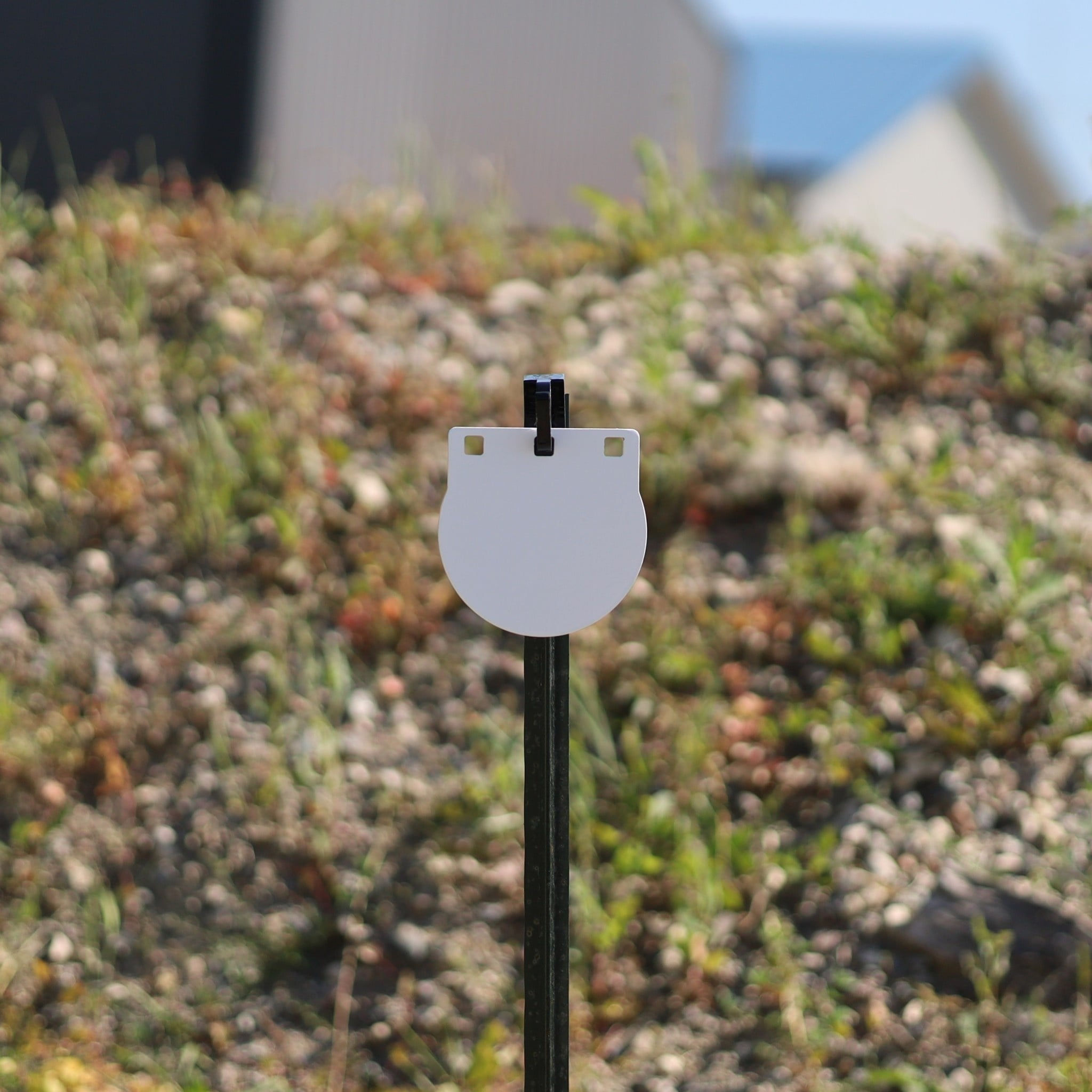 AR500 Steel Rimfire Gong Target, Round, 1/4" Thick, 6"