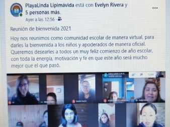 A UNA SEMANA DEL INICIO DEL AÑO ESCOLAR 2021