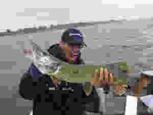 Yes... nog maar 1 snoek te gaan!