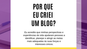 Por que criei um blog?