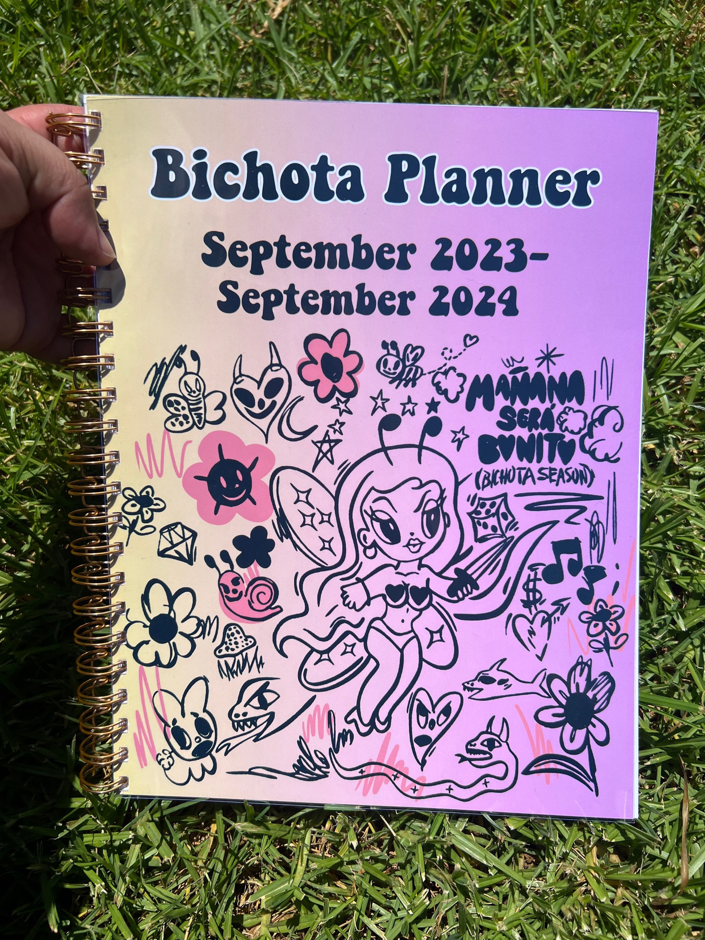 Karol G bichota planner sep 2023-sep2024