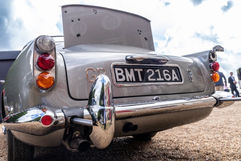 James Bond films Aston Martin DB5 makes an appearance at the Concours of Elegance
