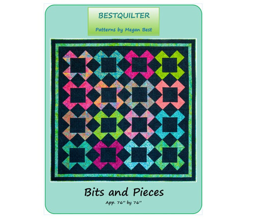 Bits and Pieces PDF Pattern PLUS Digital quilting patterns! | bestquilter