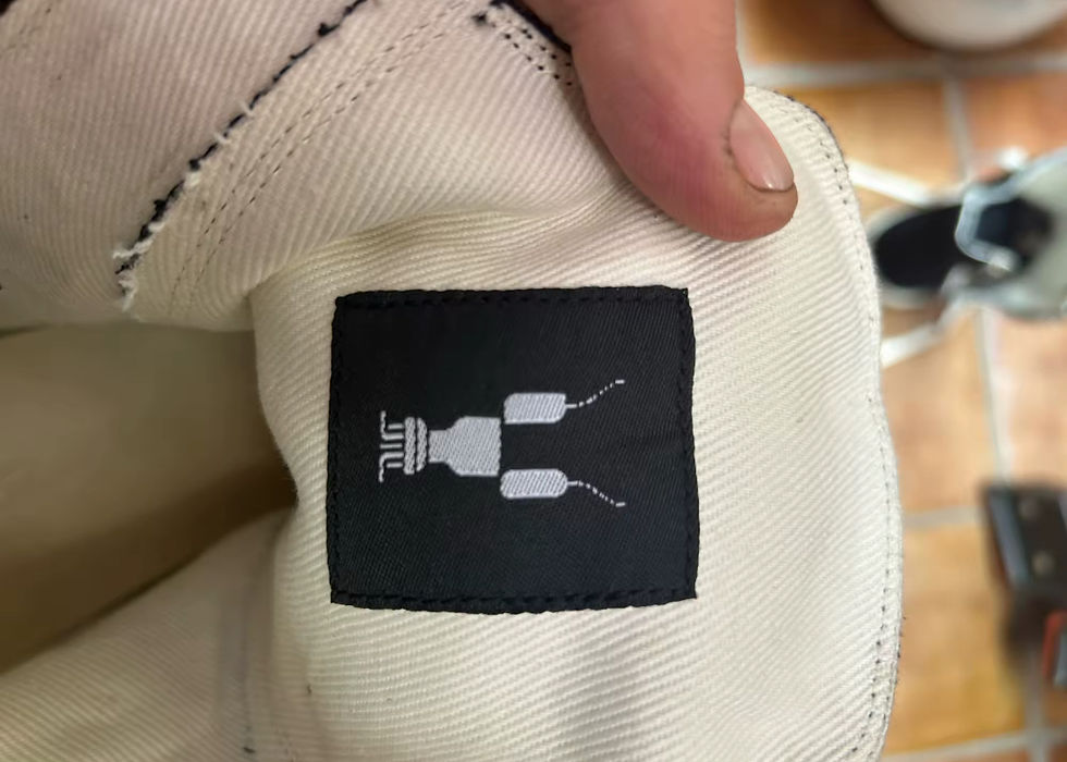 Thumbnail: New Rick Owens  Laced High Top Sneaker 