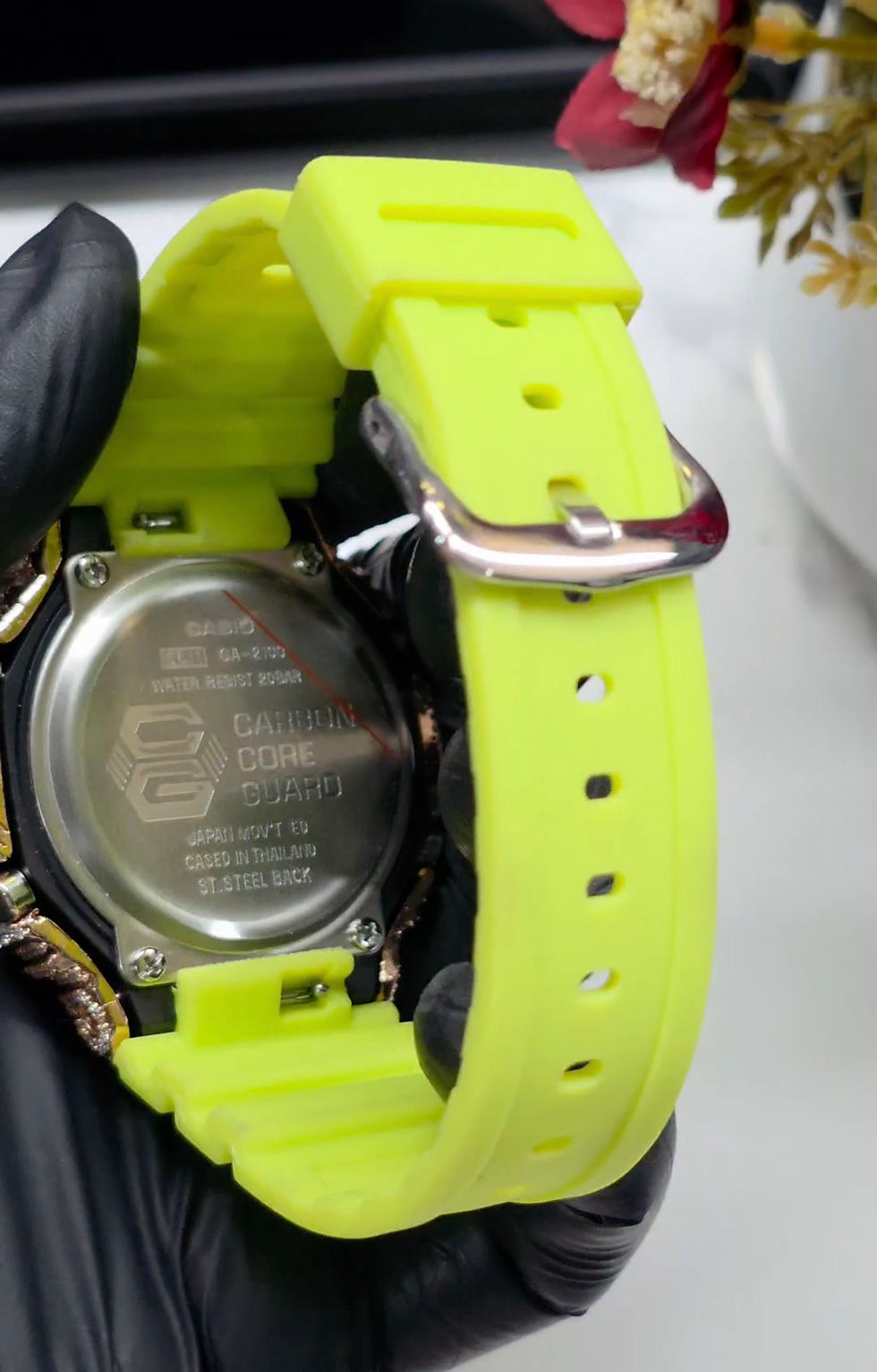 Thumbnail: New G-Shock  Moissanite VVS1 Diamond Watch