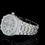 Thumbnail: Brand New Moissanite VVS1 Diamond Bust Down AP Arabic Dial Watch 