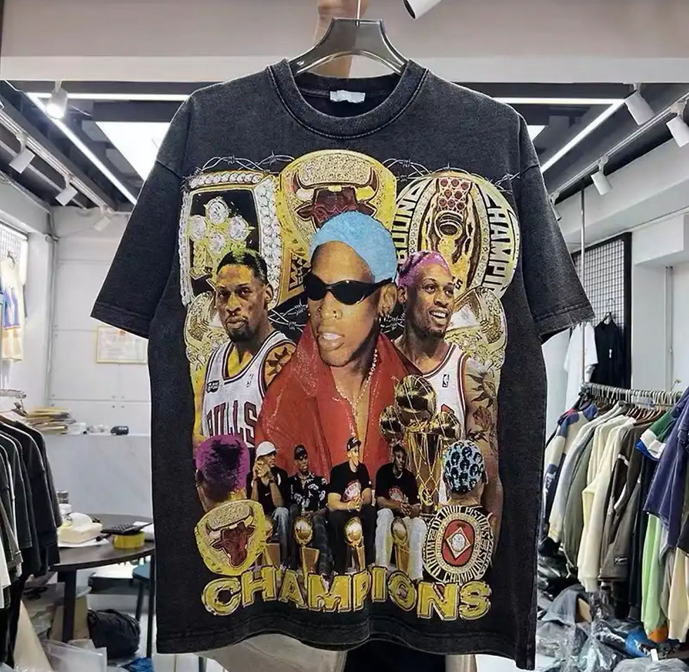 Deadstock Dennis Rodman “Champions” Multi Graphic Tee