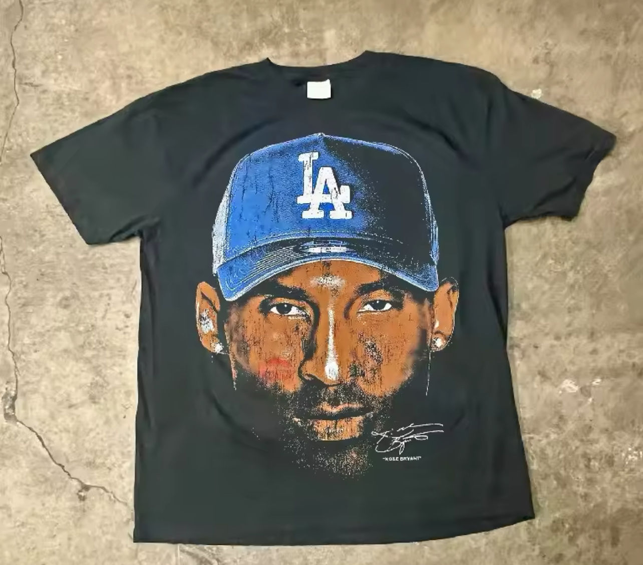 New LA Dodgers Kibe Bryant 2 Sided Tee