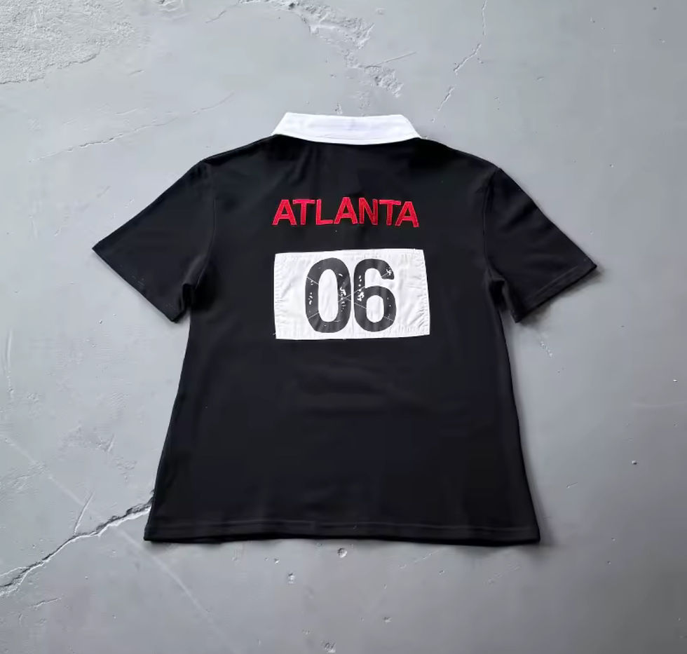 Thumbnail: New Mowalola Embroidered Atlanta Polo