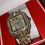 Thumbnail: New Cartier Gold Iced Out Bust Down Watch