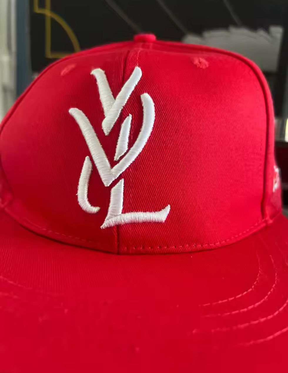 Thumbnail: New Playboi Carti YVL  Fitted Hat Red