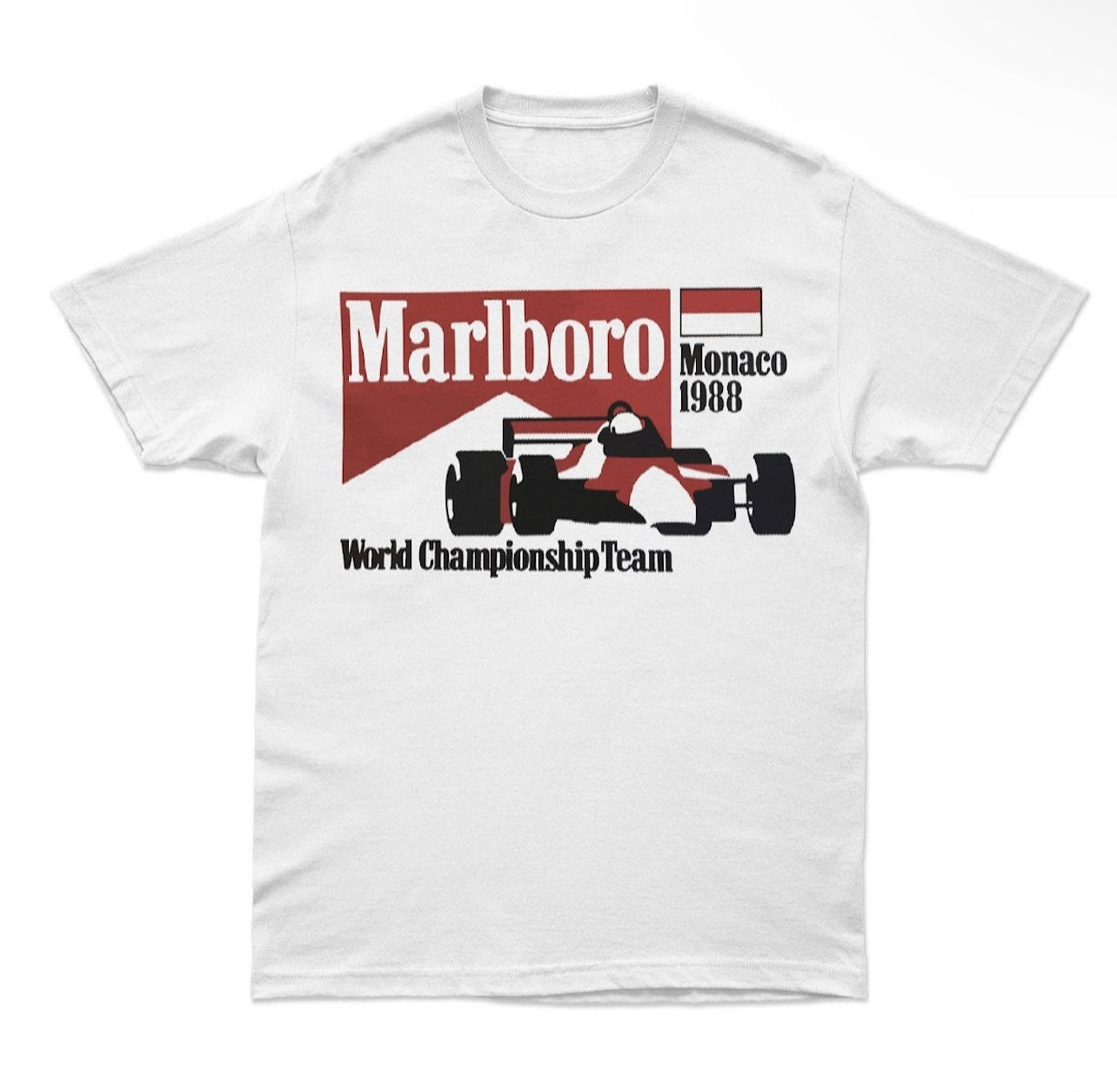 Deadstock Retro Marlboro Monaco Racing Tee